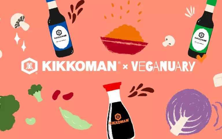 Vilt og vidunderlig: Veganuar med Kikkoman, Illustrasjon, dekorativ