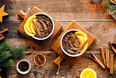 Sjokolademousse med espresso & appelsin