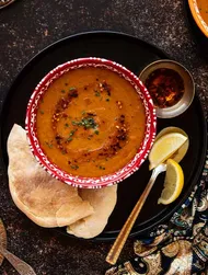 Turkish red lentil & carrot soup