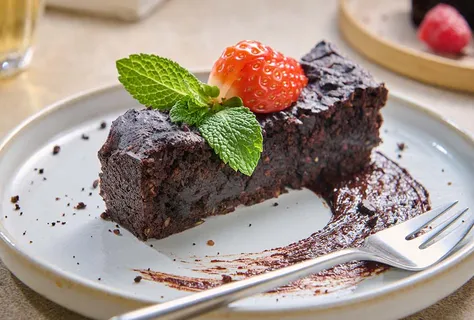 Glutenfrie brownies med svarte bønner