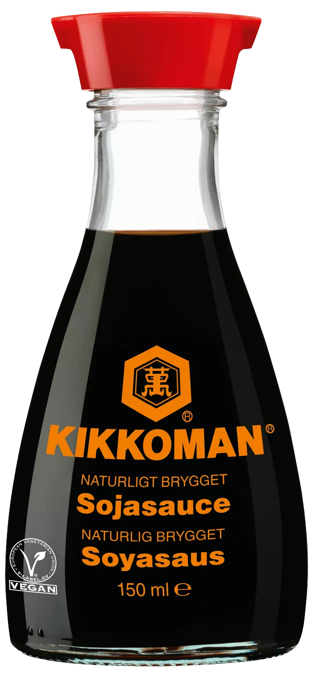 Kikkoman Naturlig Brygget Soyasaus 150 ml dispenser