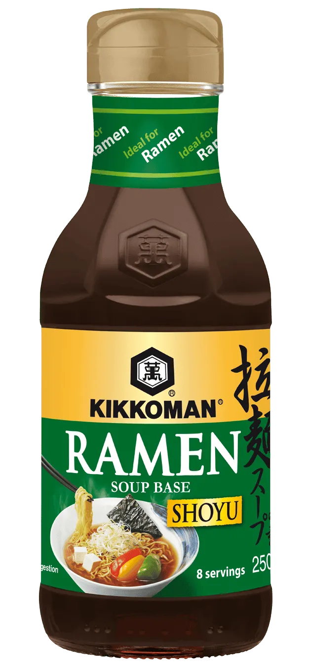 Kikkoman Konsentrert Ramen Nudelsuppe Base - Shoyu (Sojasaus) Smak 250 ml flaske