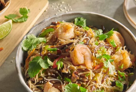 Teriyakireker med tørket mun-sopp