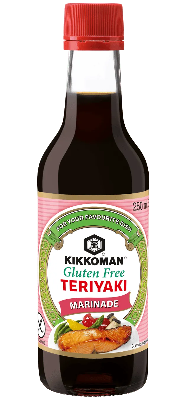 Kikkoman Glutenfri Teriyaki Marinade 250 ml flaske