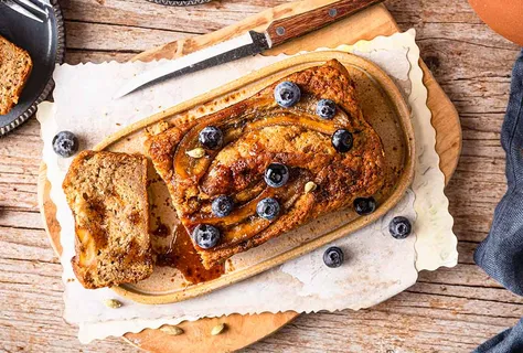 Vegansk bananbrød med kardemomme