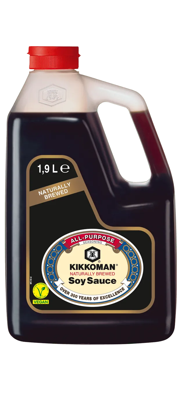 Kikkoman Naturlig Brygget Soyasaus 1,9 L beholder