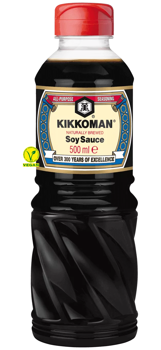 Kikkoman Naturlig Brygget Soyasaus 500 ml PET