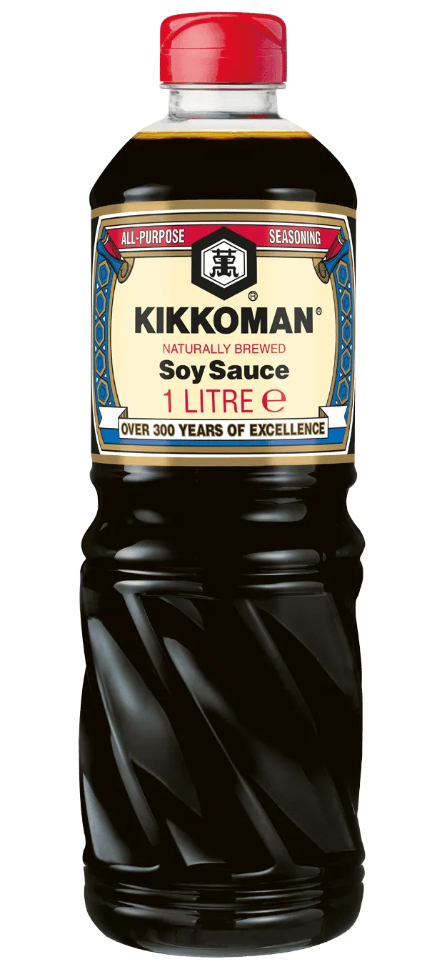 Kikkoman Naturlig Brygget Soyasaus 1 L PET