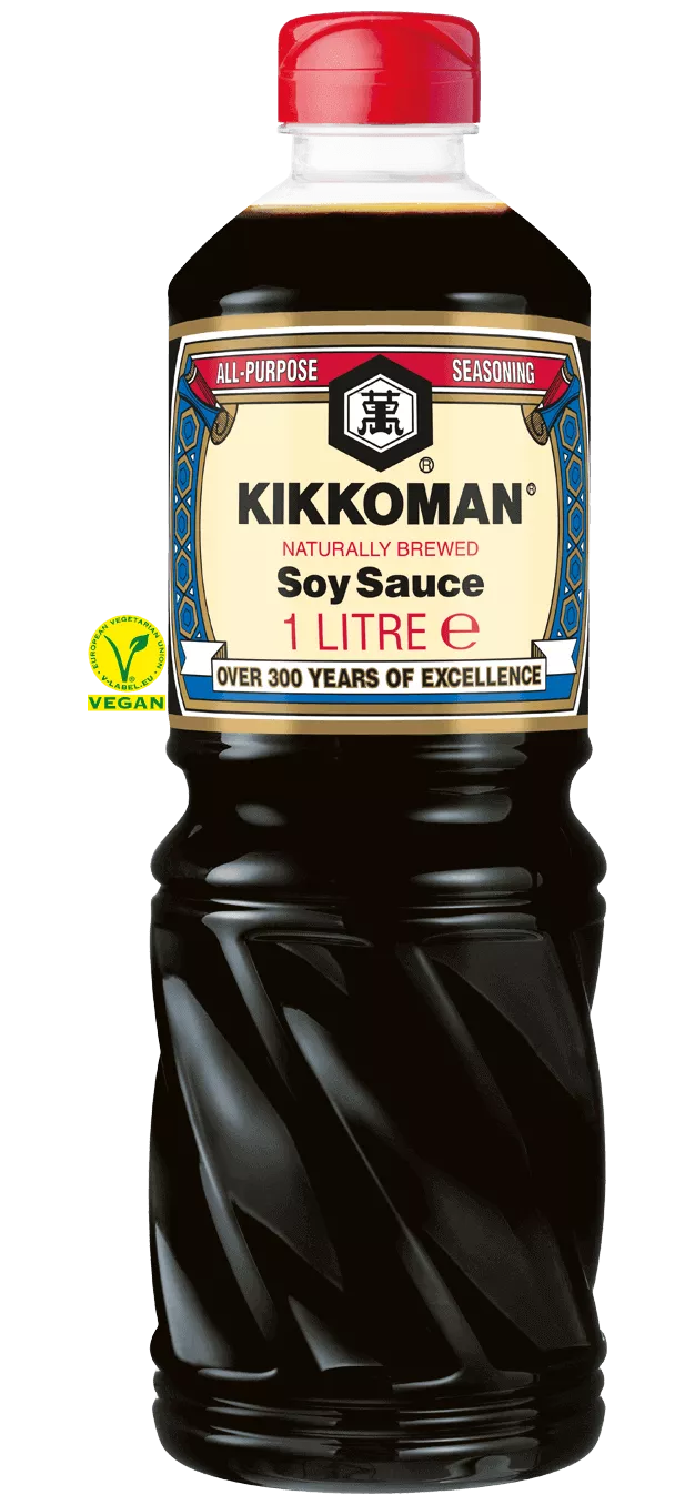Kikkoman Naturlig Brygget Soyasaus 1 L PET