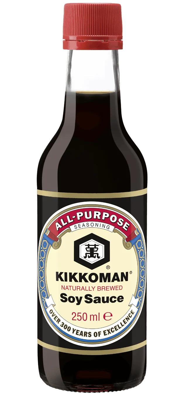 Kikkoman Naturlig Brygget Soyasaus 250 ml flaske
