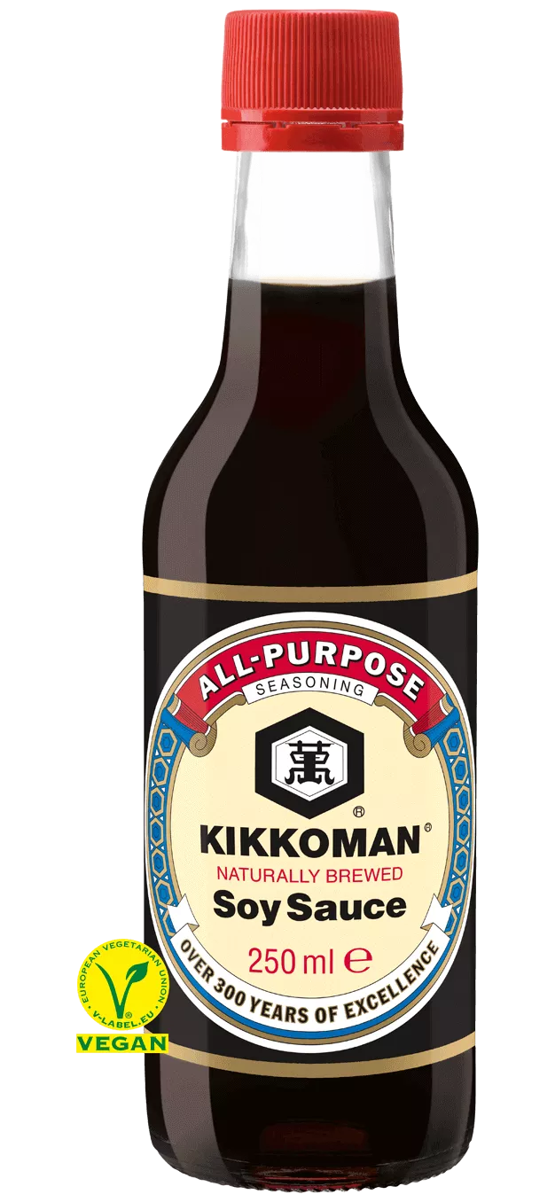 Kikkoman Naturlig Brygget Soyasaus 250 ml flaske