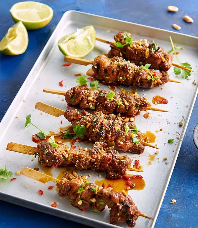 Lammespyd med koreansk kimchi