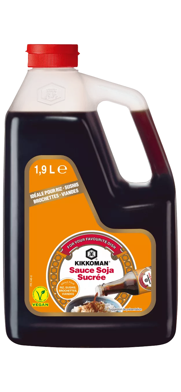 Kikkoman Saus til Ris - søt 1,9 L beholder