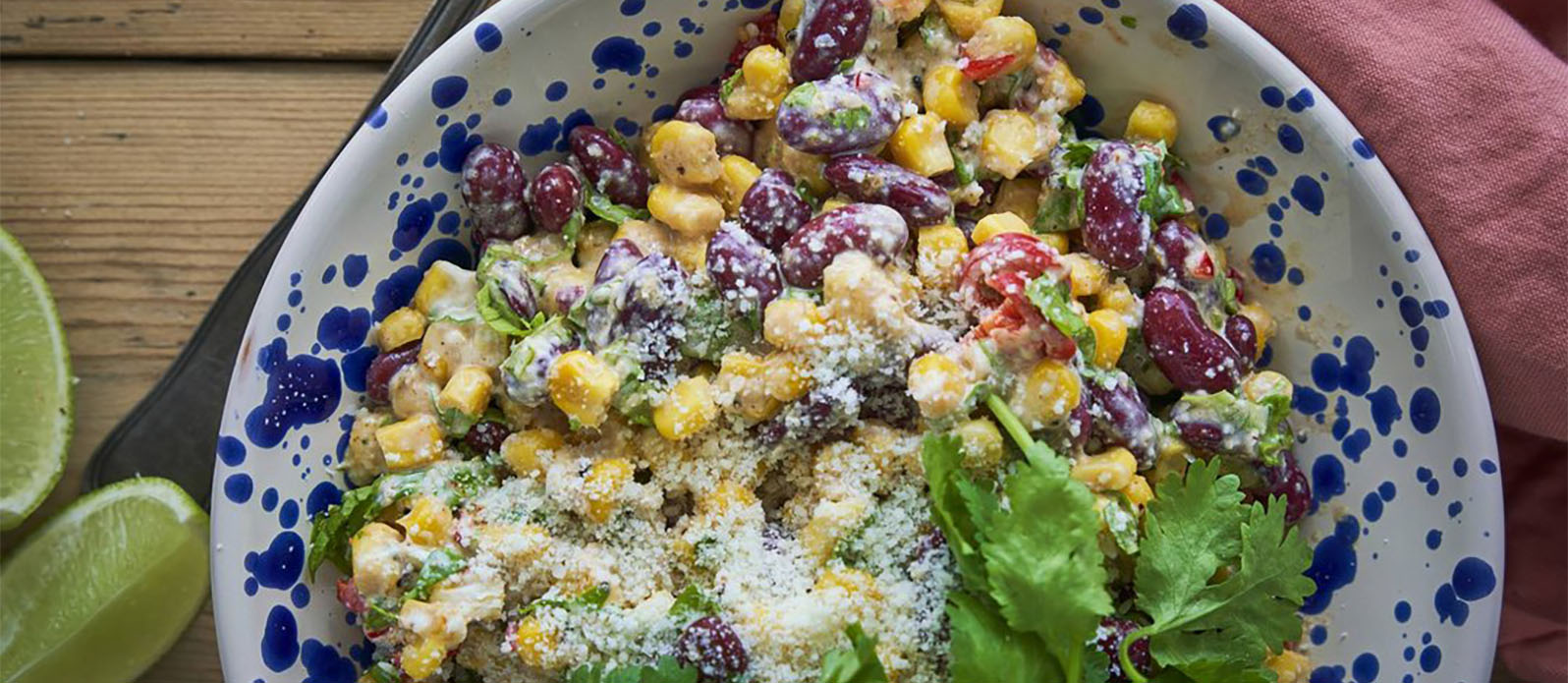 Meksikansk maissalat / Esquites | Oppskrifts | Kikkoman Meksikansk maissalat / Esquites | Oppskrifts | Kikkoman