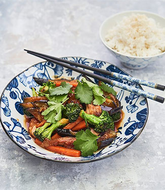 Teriyaki stir fry